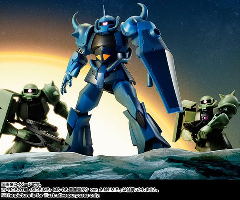TAMASHII NATIONS ROBOT魂 機動戦士ガンダム MS-07B グフ ver. A.N.I.M.E. (再販版) 約125mm PVC&ABS製 塗装済み可動フィギュア