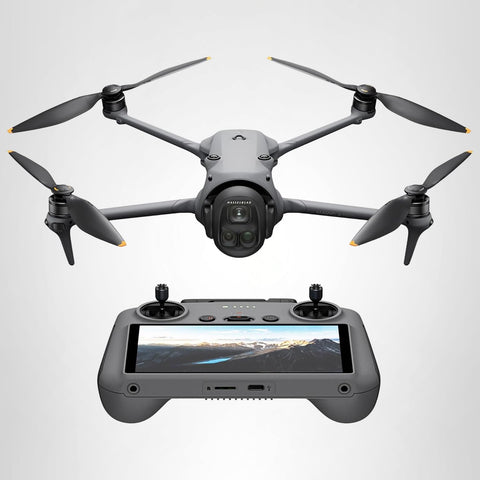 DJI Mavic 4 Pro 드론 (DJI RC 2 포함) 1억 픽셀 이상의 4/3 CMOS 핫셀블라드 카메라가 장착된 삼안경 카메라 드론, 전문가용 드론, 비디오 전송 거리 15km, 최대 51분, 비행시간, 배터리 1개