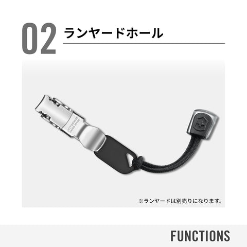 VICTORINOX(ビクトリノックス) ネイルクリッパー 爪切り つめきり 切れ味がいい スイス製 ステンレス コンパクト 【国内正規品】