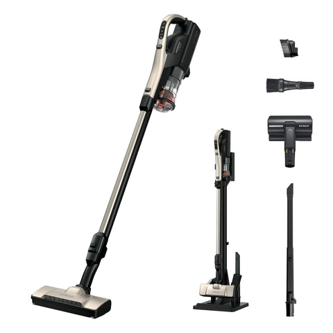 Hitachi PV-BL50K N Vacuum Cleaner, Power Karu Stick, Cordless Stick Cleaner, Light Gold, Made in Japan, Lightweight, 3.1 lbs (1.4 kg), Self-propelled, New Life, Living Alone, Living Alone