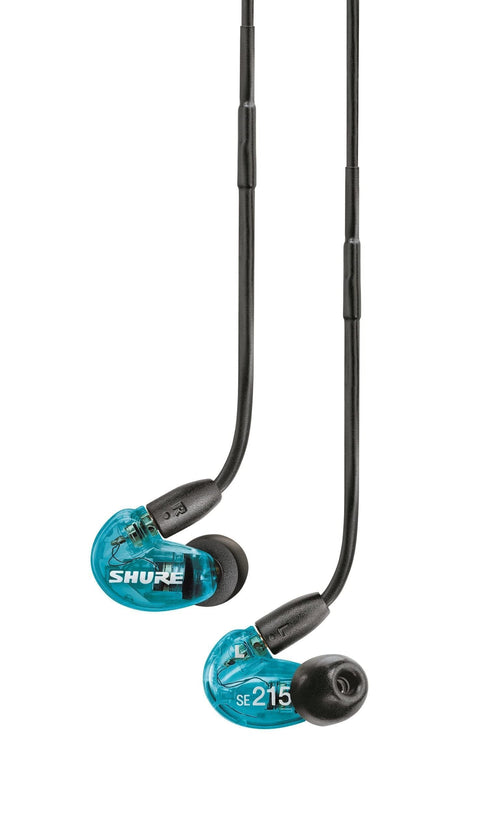 SHURE 隔音耳机 SE215 特别版变压器图形露天蓝色 SE215SPE-A