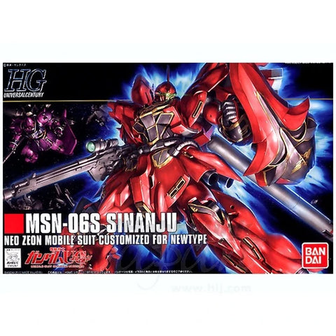Bandai Spirits MSN-06S HGUC 1/144 Sinanju (Mobile Suit Gundam UC)