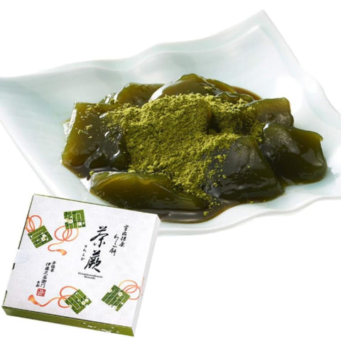 伊藤久右衛門 宇治抹茶 蕨菜餅 茶蕨 4個裝 抹茶蜜 配黃粉