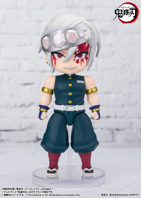 TAMASHII NATIONS Figuarts mini 鬼滅の刃 宇髄天元 音の呼吸 約100mm 塗装済み可動フィギュア