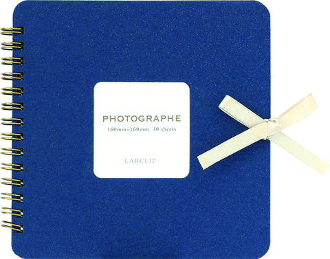 Lab Clip Scrapbook Square Navy SCSQ01-NV