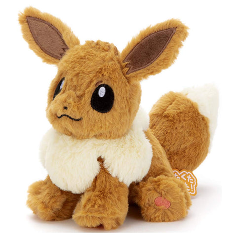TAKARATOMY A.R.T.S Pokémon: Collapsed! Plush Toy S, Eevee, Height Approx. 6.3 inches (16 cm)