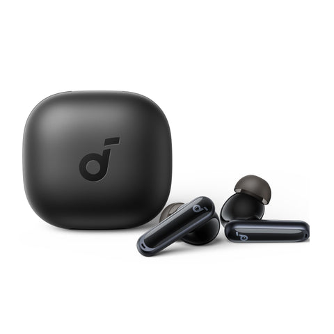 Anker Soundcore P40i True Wireless Earbuds, Ultra Noise Cancelling 2.0, Bluetooth 5.3, Multipoint Connection, Up to 60 Hours Playback, PSE Technology Standards Compliant, Black