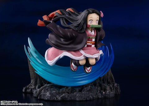 Figuarts ZERO Demon Slayer Nezuko Kamado Figurine, Approx. 4.3 inches (110 mm), PVC & ABS Painted Complete Figure
