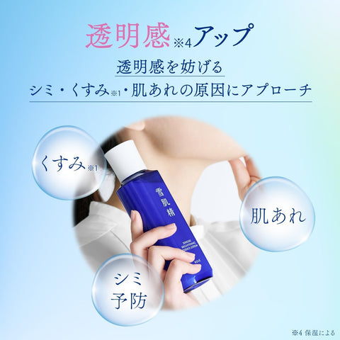 【Amazon.co.jp限定】药用雪肌精 亮肤精华 化妆水 本体 限定套装 350毫升 赠品