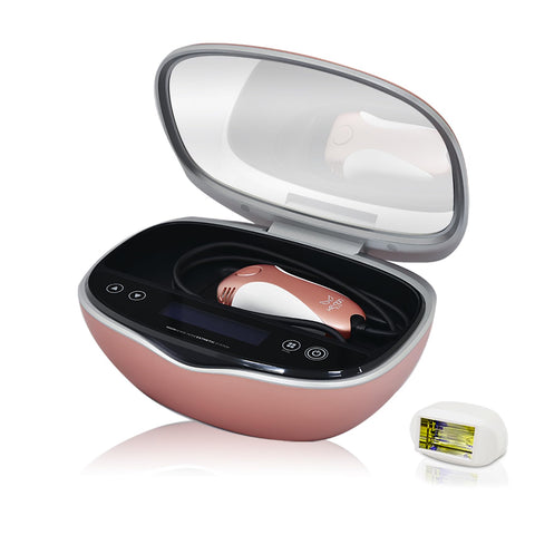 M-TEC KE-NON KE-NON Light Beauty Device, Made in Japan, Beard and VIO Compatible, 2-Year Manufacturer Warranty, Genuine USPL Type, Pink Gold