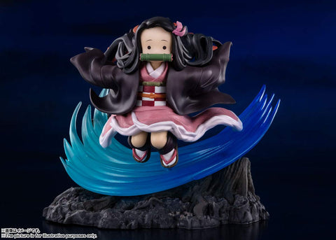 Figuarts ZERO Demon Slayer Nezuko Kamado Figurine, Approx. 4.3 inches (110 mm), PVC & ABS Painted Complete Figure