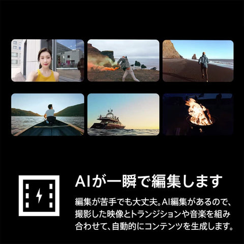 DJI Pocket 2 vlog相机3轴万向稳定器 手持稳定器 4K摄像头 1/1.7英寸CMOS 64MP照片 面部追踪 YouTube/TikTok/Vlog视频拍摄 Android & iPhone对应 便携式 摄像机 黑色