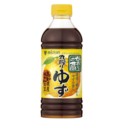 Mitsukan Kaori Collection Round Shibori Yuzu, 16.9 fl oz (500 ml), Pon Vinegar