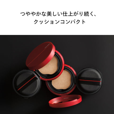 SHISEIDO SPF23 PA++ Makeup Synchros Skin Glow Cushion Compact (Refill), Pink Ochre 10, Neutral 1.5, 0.5 oz (13 g)