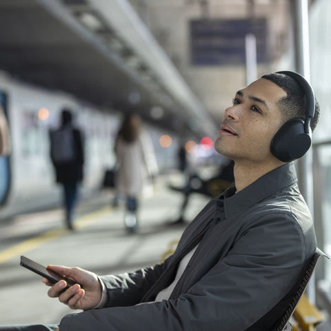 Sony Wireless Noise Cancelling Stereo Headphones WH-1000XM5: Improved Noise-Cancelling Performance/ Amazon Alexa Built-In / Improved Calling Performance/ Soft-Fit Leather for Superior Sound
