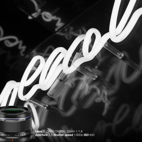 Olympus 25毫米 1:1.8 M.*ko 數位鏡頭V311060BW000 黑色