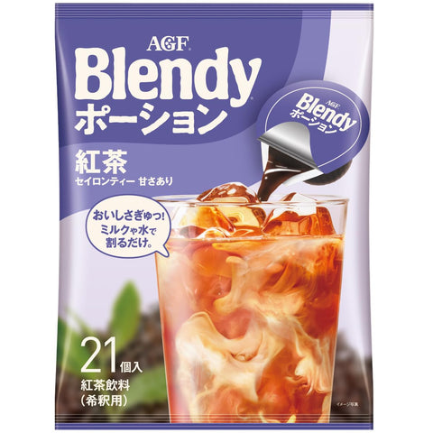 AGF Blendy Potion Tea 21 Pieces [Iced Tea] [Tea Potion]