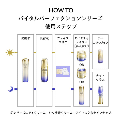 SHISEIDO Vital Perfect LDefine Radiance 面膜 6件套