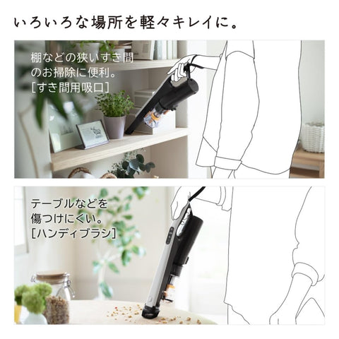 日立 吸塵器 超棒 無線 棒狀吸塵器 PV-BS1L W 白色 日本製造 輕量 自走式