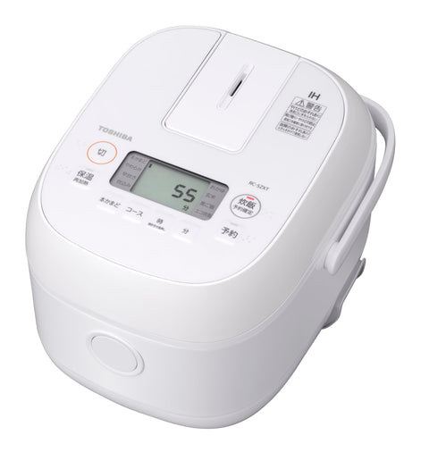 TOSHIBA RC-5ZXT(W) Rice Cooker, Living Alone, 3 Cups, Brown Rice, Thermal White Rice, 24 Hours