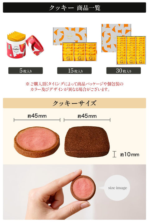Galler Chocolate Cookies, 5 Varieties, Assorted, 15 Pieces, 2024, Popular, Sweets, Gift, Belgian Royal Family Purveyor, Includes Gifting Bag and “Thank You” ‘Noshi’ note, (English Not Guaranteed)