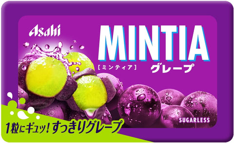 Asahi Group Foods Mintia Grape, 50 Tablets x 10 Packs