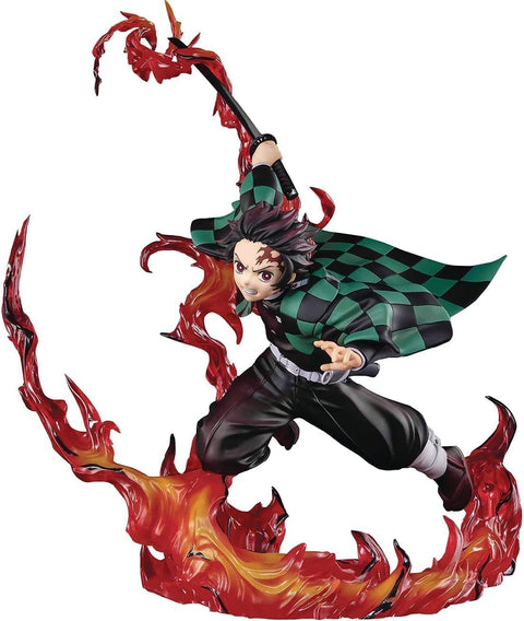 Figuarts ZERO Demon Slayer Tanjiro Kamado Figurine, Approx. 7.5 inches (190 mm), PVC & ABS, Painted Complete Figure
