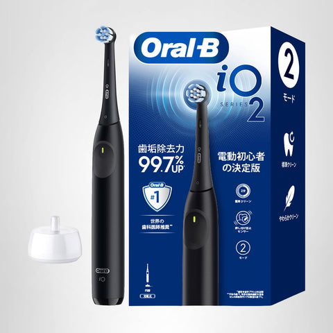 Braun Oral-B iO2S Electric Toothbrush (The Ultimate Beginner's Guide) iOS21D90BK Black