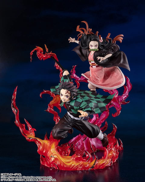 Figuarts ZERO 鬼灭之刃 灶门豆子 血鬼术 约240毫米 PVC・ABS制 已涂装完成品手办 BAS61514