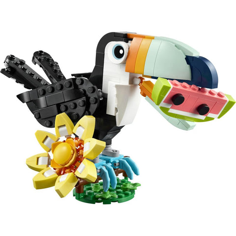 Lego Creator Wild Animals 31173 Tropical Toucan Toy Birthday Present Blocks Girls Boys Children 7 8 9 Years Old Elementary School Interior Stylish Figure Goods