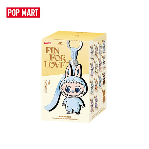 【單品 正品・未開封】POP MART THE MONSTER PIN FOR LOVE 系列 毛絨掛件(A-M) popmart Popmart Mini Labubu 愛情 迷你愛情 鑰匙扣