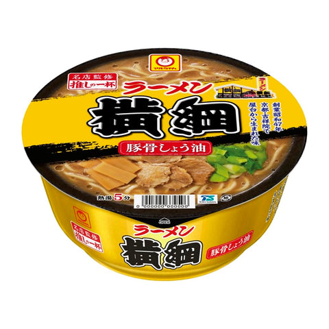 Maruchan Presentation Cup Ramen Yokozuna Pork Bone Soy Sauce, 4.2 oz (121 g) x 12 Packs