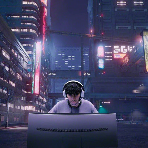 Sony Gaming Headset INZONE H9: WH-G900N: Wireless / Bluetooth / Built-in Neucan / Stereoscopic Sound / Low Latency / Long Time Use Not Fatigue / Boom Microphone Included / Perfect for PlayStation5 PS5