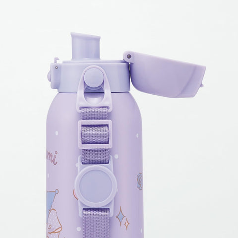 스케이터 (스케이터), 어린이용 스테인리스 스틸 물병, 직접 마시는 것, 600ml, 어린이용, 경량 타입, 산리오, 크로미, 빅 리본, 여아용, 단열, 물병, 스포츠 보틀, 어린이 물병, STCH6-A