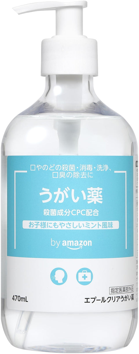 [Designated quasi-drug] by Amazon Epur Clear Mouthwash 470mL