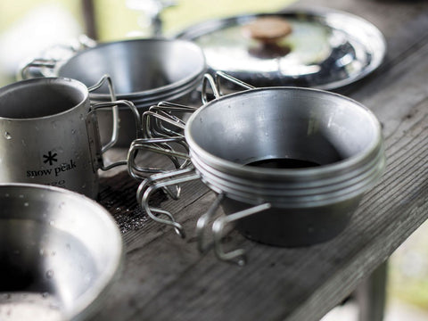 Snow Peak Sierra Cup, Titanium, Stainless Steel, Deep Type, Snow Peak Limited Edition Mini