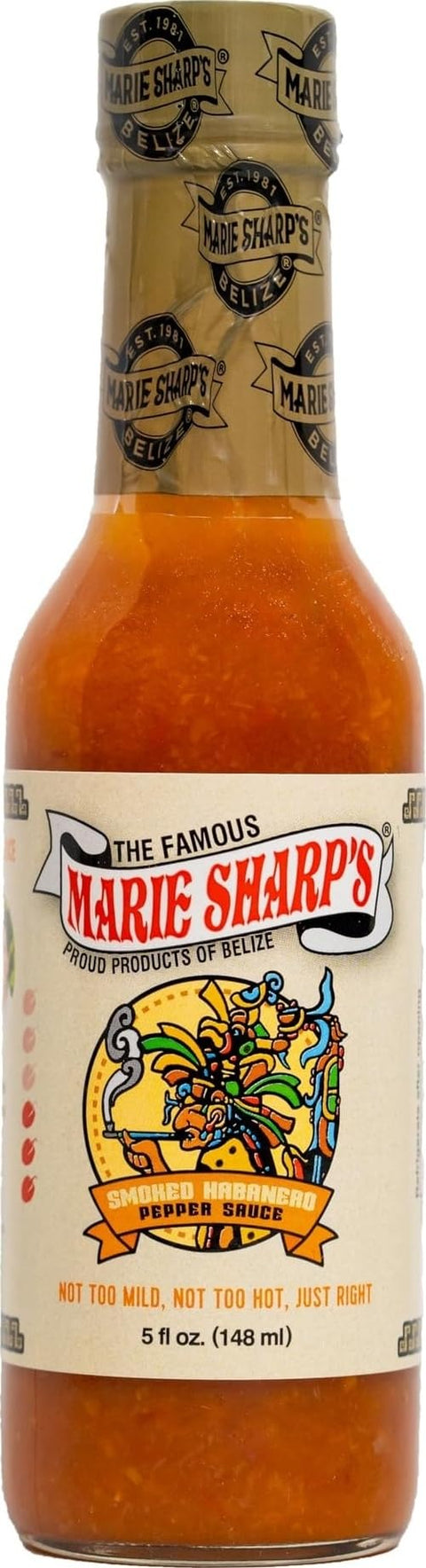 Marie Sharp's Marie Sharp's Habanero Sauce, Smokey (Medium Spicy)