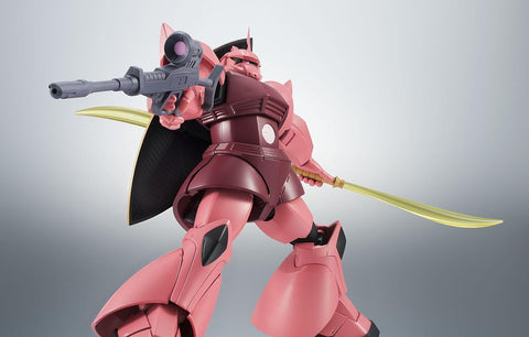 BANDAI SPIRITS ROBOT Spirits Mobile Suit Gundam MS-14S Char Dedicated Gel Gug Version, A.N.I.M.E. (Resale Version), Approx. 5.1 inches (130 mm), PVC & ABS, Painted Action Figure