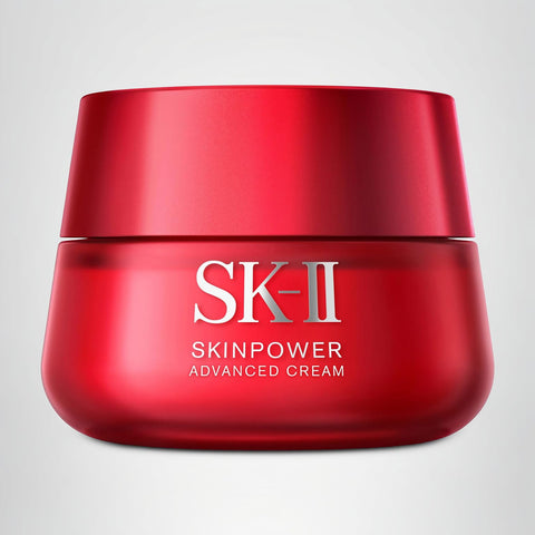 SK-II 페이스 크림, 스킨 파워 어드밴스드 크림, 80g, 네롤리 오렌지 프래그런스, 나이아신아마이드, 피테라, 에이징 케어*8
