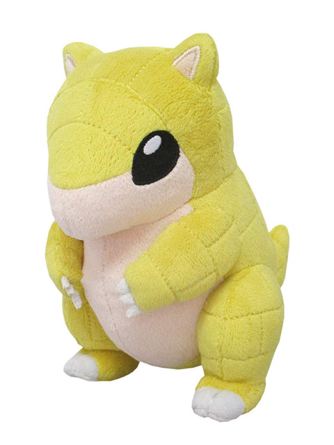 Saneboeki PP106 Pokemon All Star Collection Sand (S) W4.5 x D5.7 x H6.7 inches (11.5 x 14.5 x 17 cm) Plush Toy, Pokemon