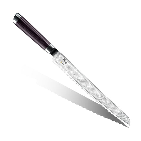 Kai SEKIMAGOROKU Damascus Bread Knife 240mm (AE-5207)