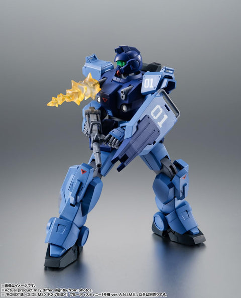 TAMASHII NATIONS Robot Spirits "Mobile Suit Gundam Gaiden The Blue Destiny RX-79BD-1 Blue Destiny" Version A.N.I.M.E. Approx. 4.9 inches (125 mm), PVC & ABS Pre-painted Action Figure