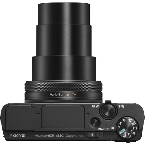 SONY(ソニー) コンパクトデジタルカメラ Cyber-shot RX100VII ボディ ブラック 1.0型積層型CMOSセンサー 光学ズーム8倍(24-200mm) 180度チルト可動式液晶モニター 4K動画記録 DSC-RX100M7