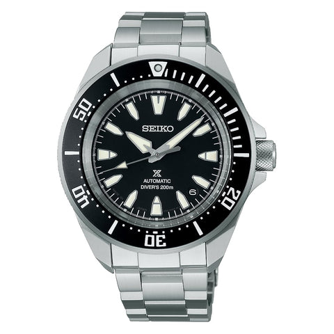 Seiko Prospex Mechanical (Automatic Winding) Diver Scuba Mechanical "SAMURAI" Men's, Dial: Black/Case Band: Silver, Model: New