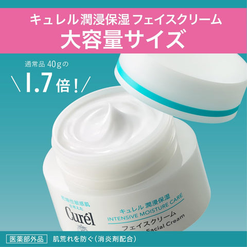 Curél Junshin Moisture Face Cream 70g [Face Cream]