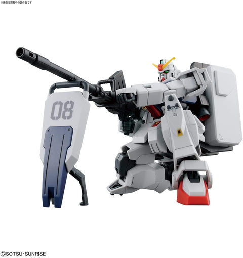 BANDAI SPIRITS HGUC Mobile Suit Gundam 08th MS Platoon, Land Battle-Type Gundam, 1/144 Scale, Color-coded Plastic Model