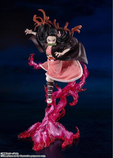 Figuarts ZERO 鬼灭之刃 灶门豆子 血鬼术 约240毫米 PVC・ABS制 已涂装完成品手办 BAS61514