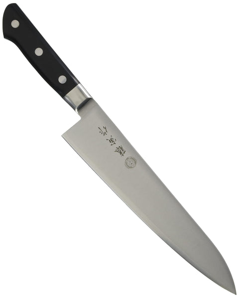 藤寅作 牛刀 240mm 日本製 コバルト合金鋼 両刃 肉切りだけでなく魚や野菜の調理に使えるシェフナイフ DPコバル合金鋼割込 口金付 FU-809