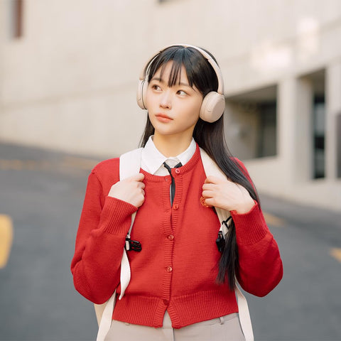 ソニー(SONY) ワイヤレスヘッドホン WH-CH520:Bluetooth対応/軽量設計 約147g/専用アプリ対応により好みの音質にカスタマイズできる「イコライザー」設定対応/ベージュ WH-CH520 C 小