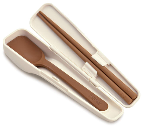 Thermos Spoon & Chopsticks Set Pure White CPE-001 PWH